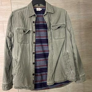 Faherty lined fatigue jacket.